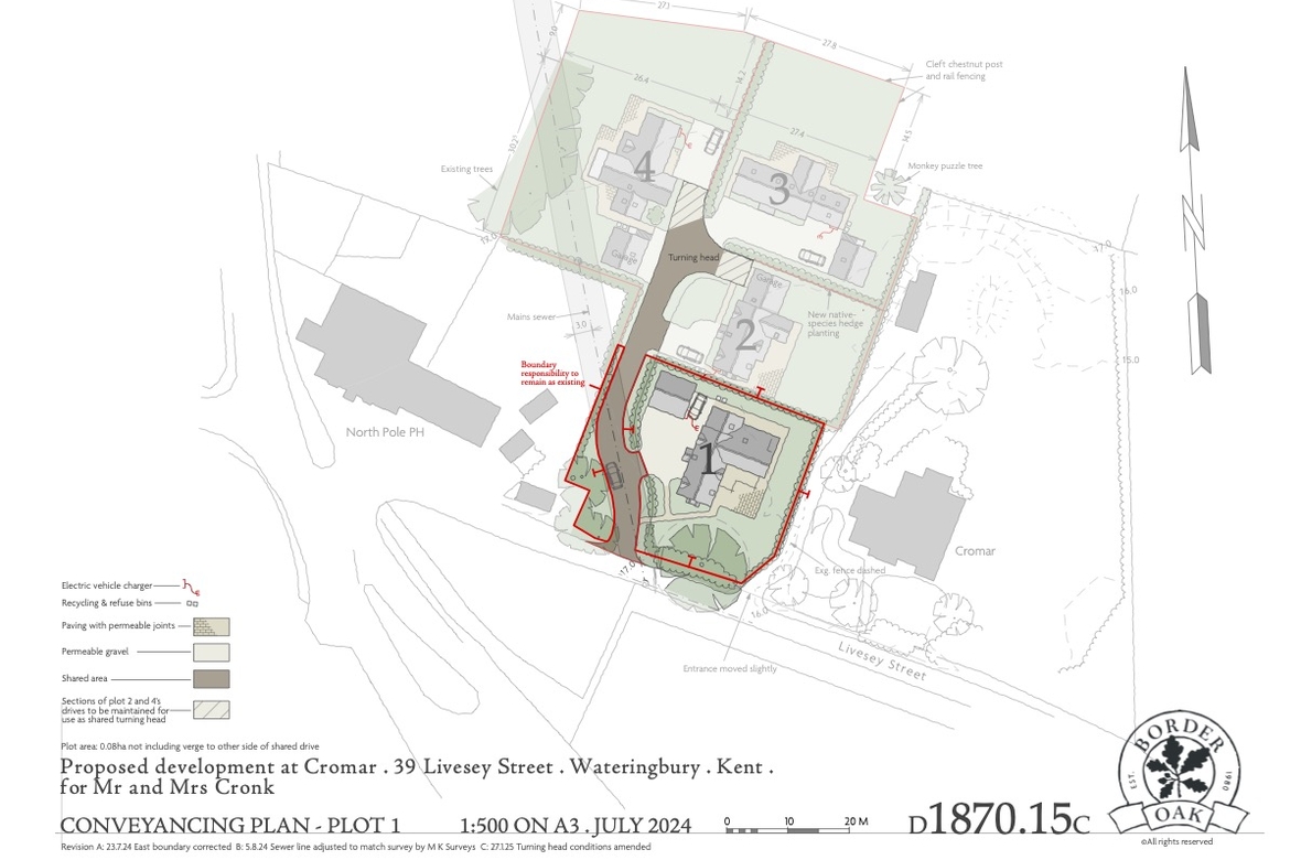 Plot 1 Site Plan