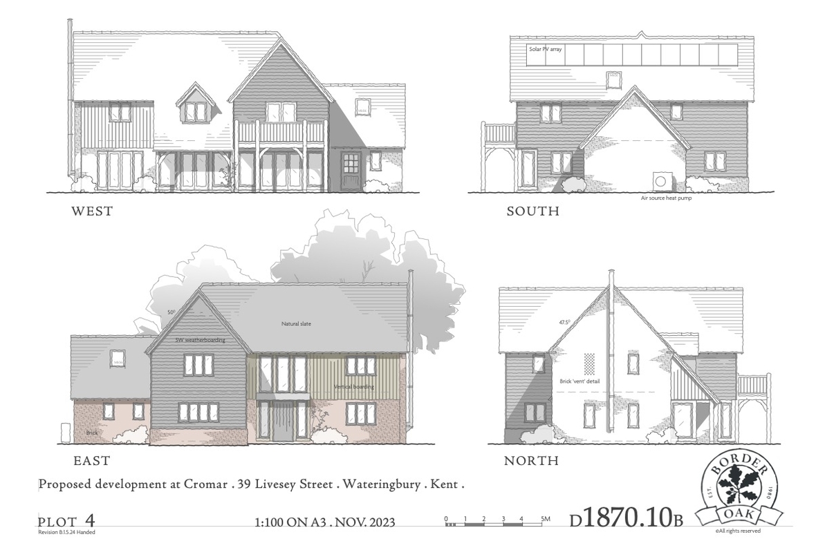 Wateringbury plot 4 Elevations