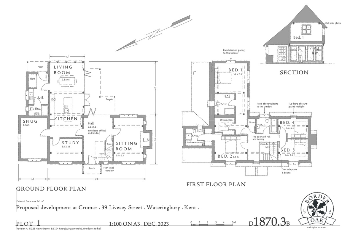Wateringbury Plot 1 Floor [plans